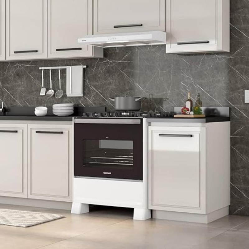 Depurador de Ar Suggar Slim 60cm 5 Bocas 3 Vel. Branco - Imagem 5