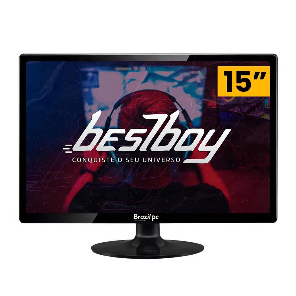 MONITOR LED 15.4 BPC 15BPC-KAN PRETO WIDE HDMI/VGA