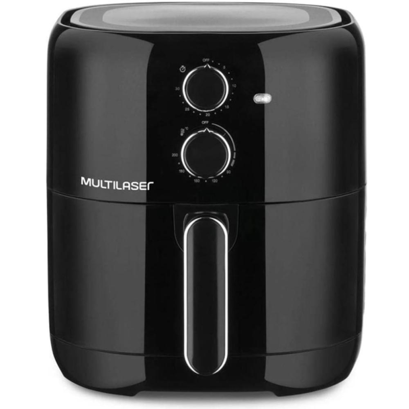 Fritadeira Air Fryer Multilaser 4.2 Litros 127V Preta CE190