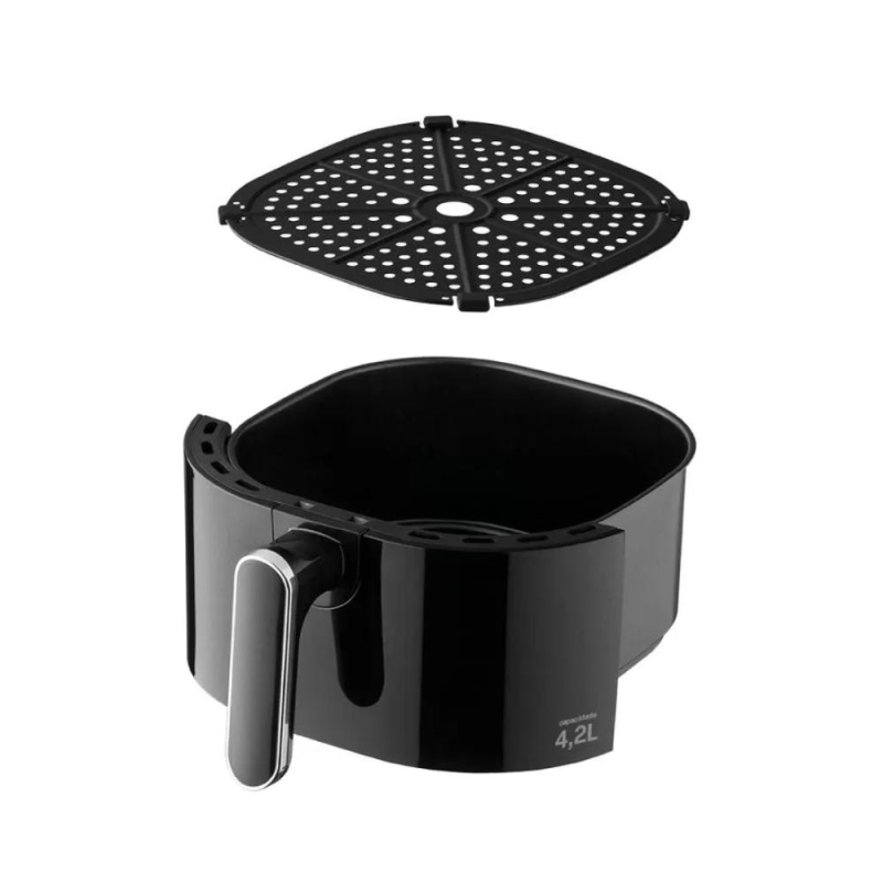 Fritadeira Air Fryer Multilaser 4.2 Litros 127V Preta CE190 - Imagem 3