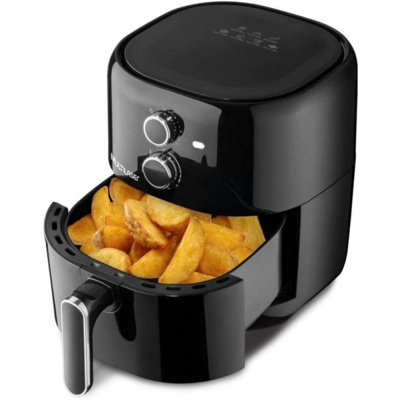 Fritadeira Air Fryer Multilaser 4.2 Litros 127V Preta CE190 - Imagem 4