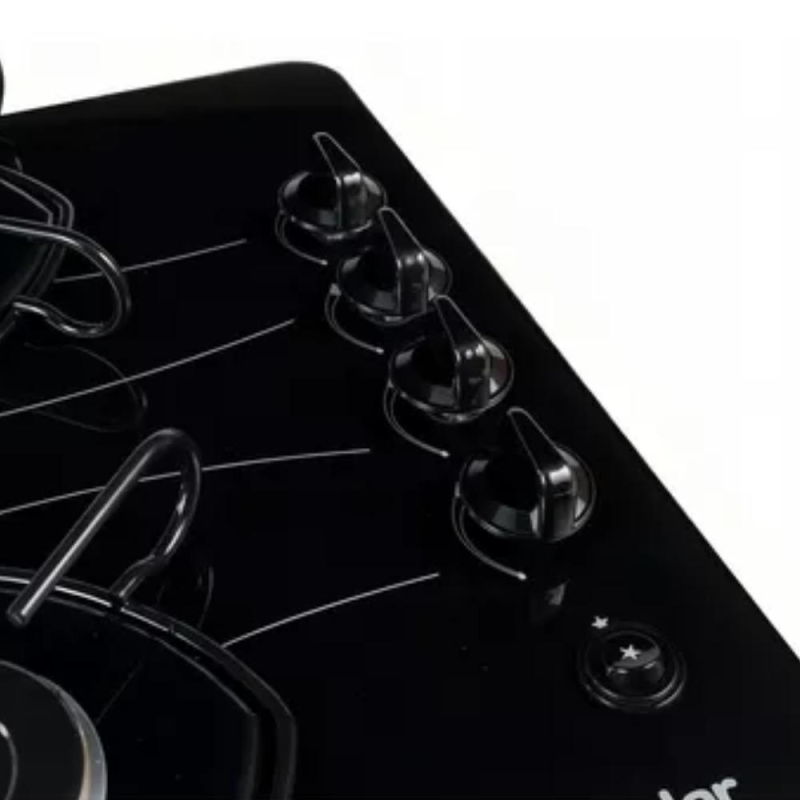 Cooktop a gas Braslar Pop 4 bocas Mesa de vidro - Imagem 4