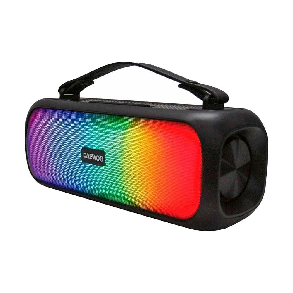 Caixa de som Bluetooth Soundbox Daewoo Preta - Imagem 2