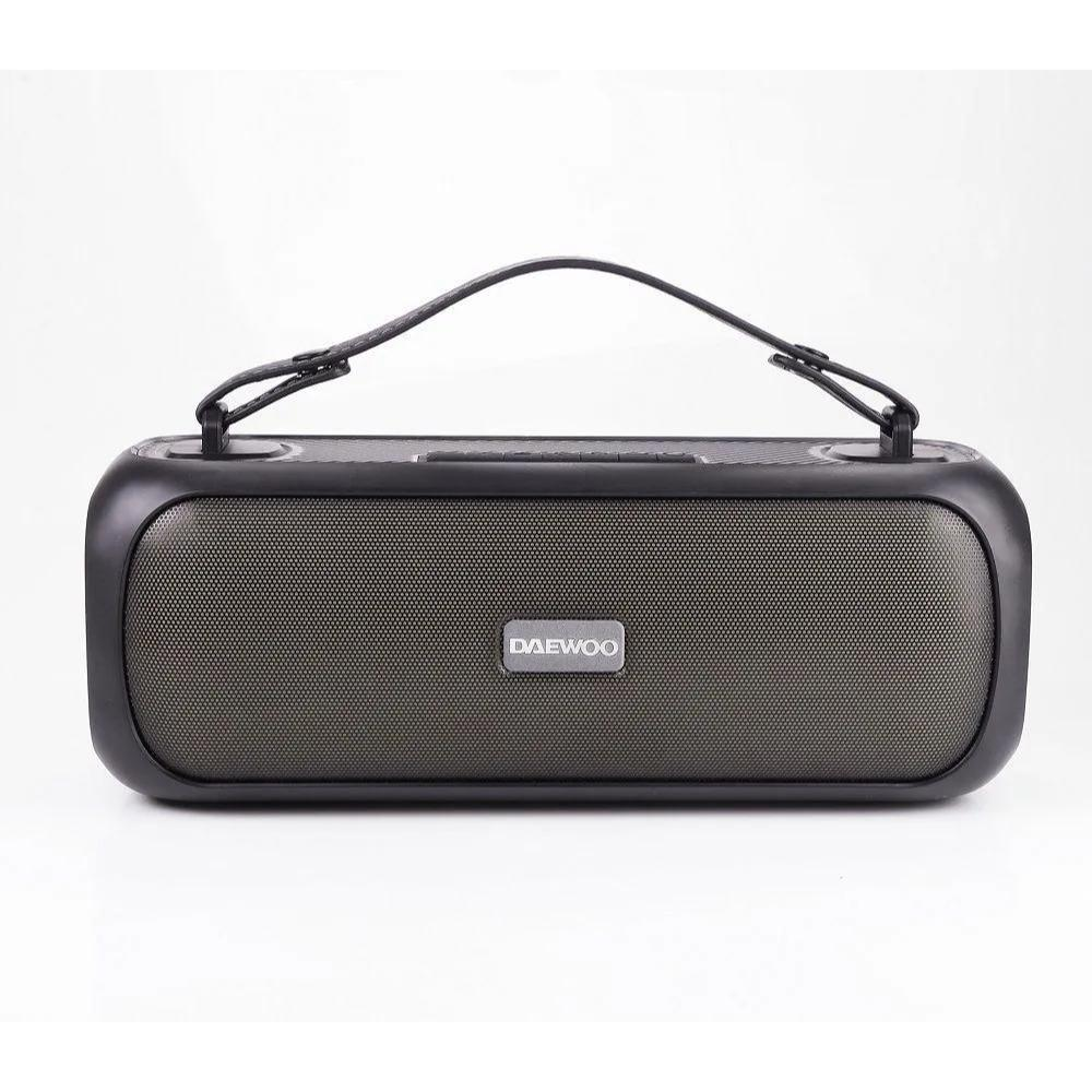Caixa de som Bluetooth Soundbox Daewoo Preta - Imagem 5