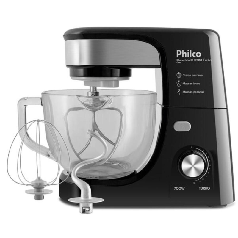 Batedeira Planetaria PHP500P Turbo Glass 220V