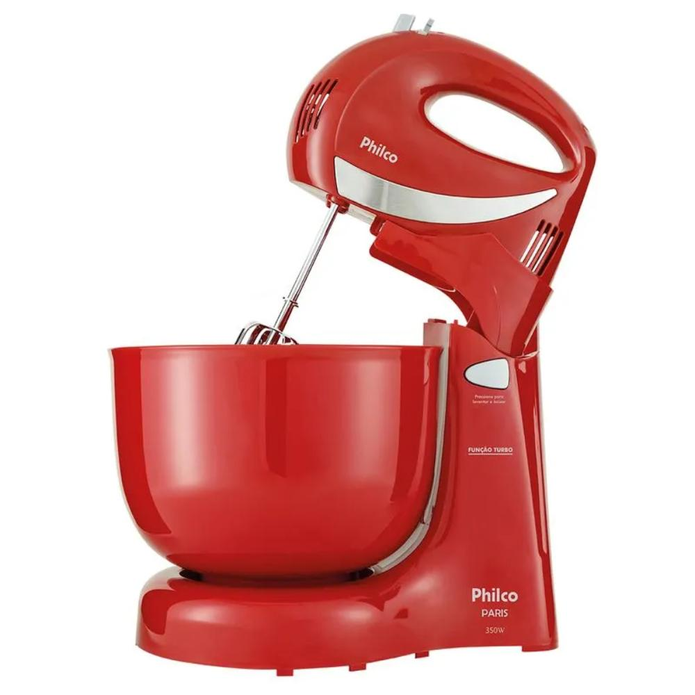 Batedeira Philco Paris Vermelha 350W 127V - Imagem 2
