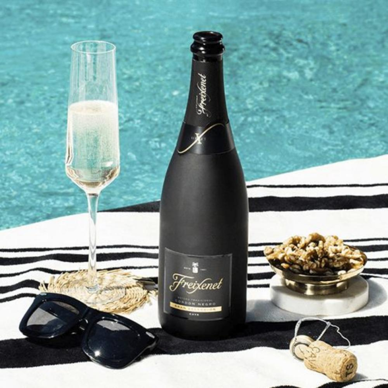 kit 2x Espumante Cava Freixenet Cordon Negro Brut 750ml - Imagem 5