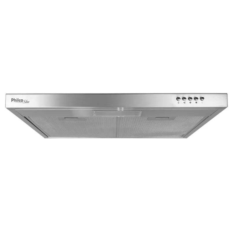 Depurador e Exaustor Philco 4 bocas Slim 60cm 3 velocidades PDR60I Inox127V