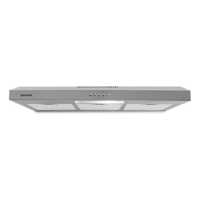 Depurador de Ar Slim Suggar 80cm 5 Bocas 3 Velocidades Inox - Imagem 2