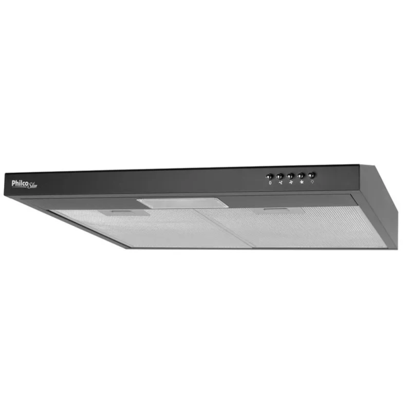 Depurador e Exaustor Philco PDR60P Slim 60cm Preto 127V - Imagem 2
