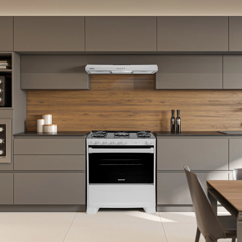 Depurador de Cozinha Slim Suggar 80cm 5 Bocas 3 Velocidades - Imagem 6