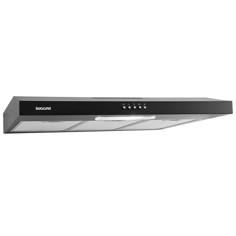 Depurador de Ar Slim Suggar 80cm 6 Bocas 3 Vel. Preto - Imagem 2